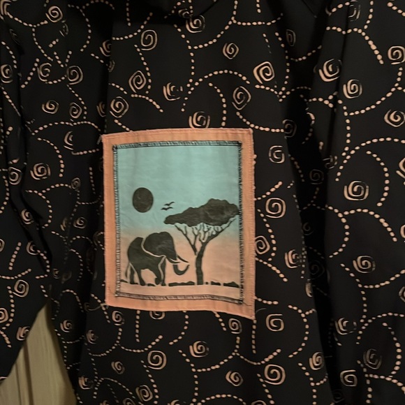 Asian creations jacket. For all the elephant lovers this is the jacket for you. - Picture 9 of 13